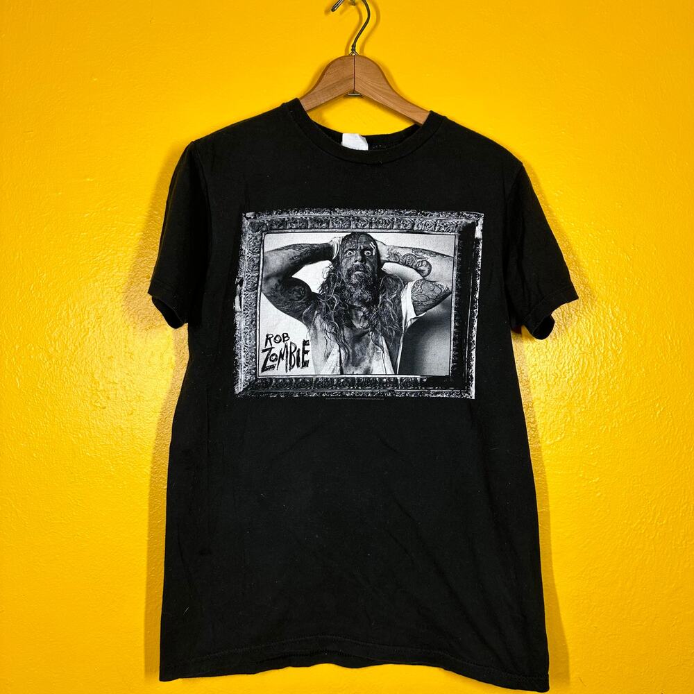 Rob Zombie 2015 Graphic Tee Vintage Style Size M